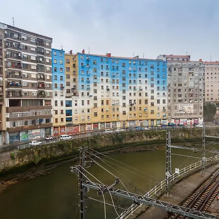 Lägenhet Old Con Vistas A La Ria Bilbao